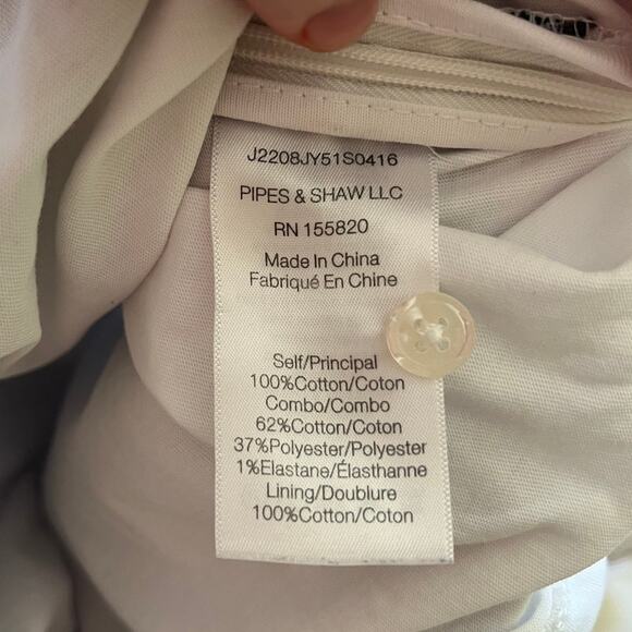 Veronica Beard Rainier Plaid Bustier Top - Picture 8 of 9